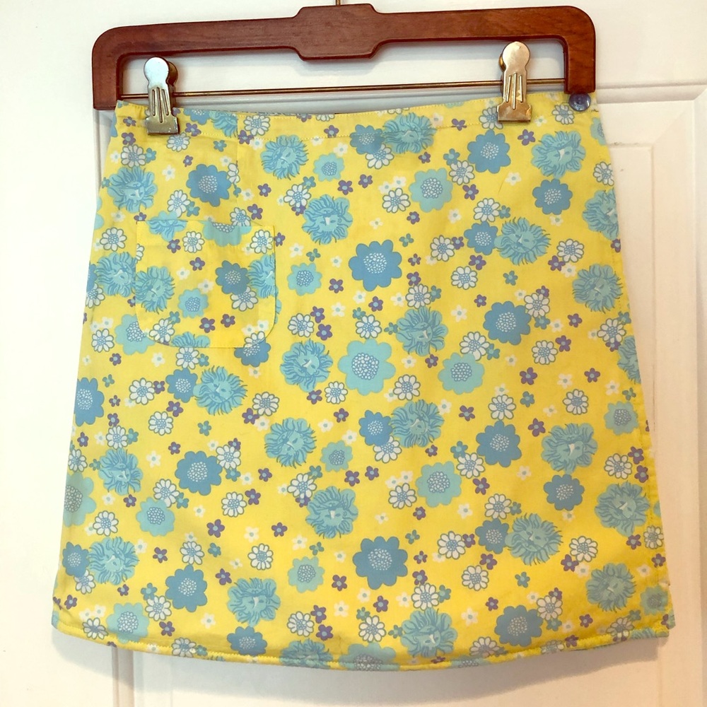 Lilly Pulitzer reversible wrap skirt